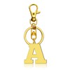 Dabihu Stainless Steel Letter Pendant with Key Ring for Car