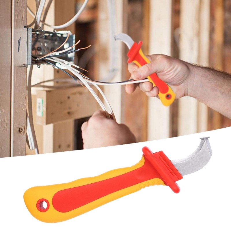 Cable Knife Stripping Tool,Insulation Electrician Knife Insulation Cable Stripper Dismantling