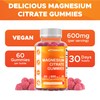 Vitamatic Magnesium Citrate Gummies 600mg per Serving - 60 Count