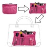 JJ PRIME - Multi-Compartment Handbag Insert | Expandable Liner Bag
