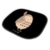 Mr. & Mrs. Panda Car Sun Shade Owl Feather Decoration