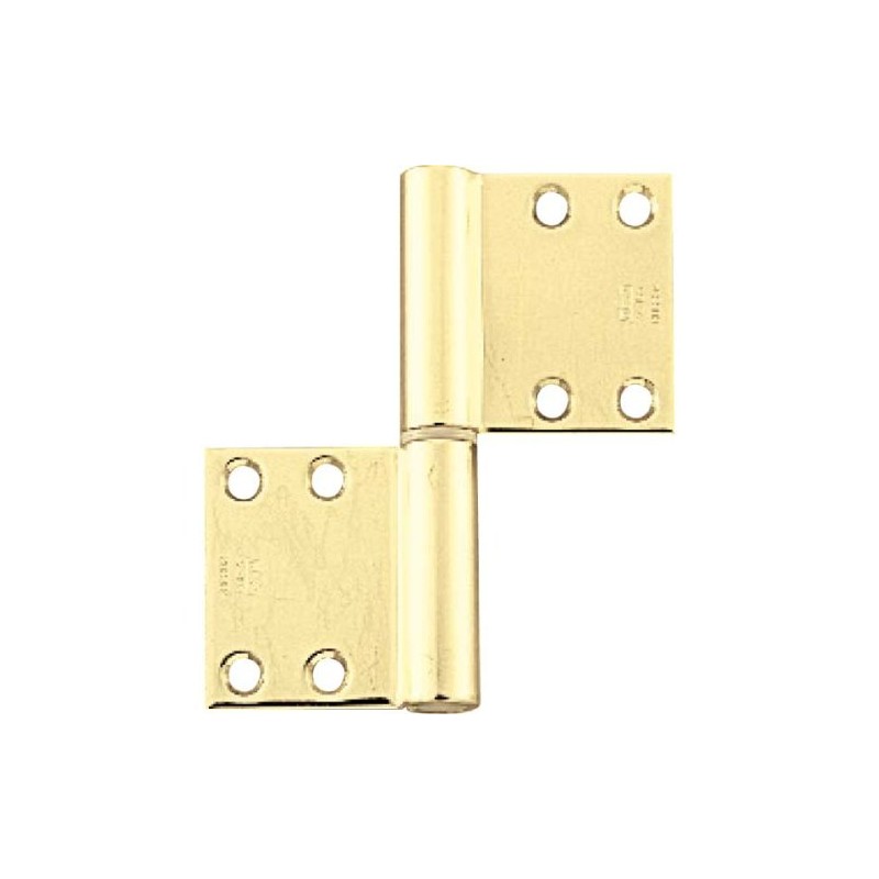 Best 195 a noiceless Flag Hinges, Gold 0150 – 055