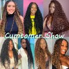 FEILIMEI Ocean Wave Crochet Hair Extensions 24Inch 2Packs #4 Chocolate