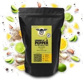 Mr Wings Lemon Pepper Seasoning 1kg. Ideal powder for wings, chicken, vegetables, fish, micheladas and much more!