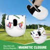 Golf Putter Cover DF3 Mallet Putter Headcover Colorful Tee Golf