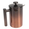 French Press Coffee Tea Maker with Filter Double Layer 304