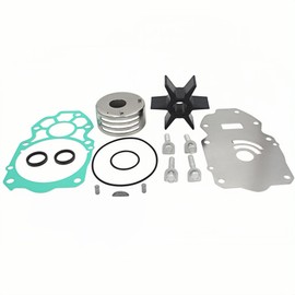 GHmarine 6CEW0078 Water Pump Impeller Kit for Yamaha 4-Stroke V6 225 250 300 HP 4.2L Outboard Engines 6CE-W0078-01 6CE-W0078-00 Sierra 18-3470