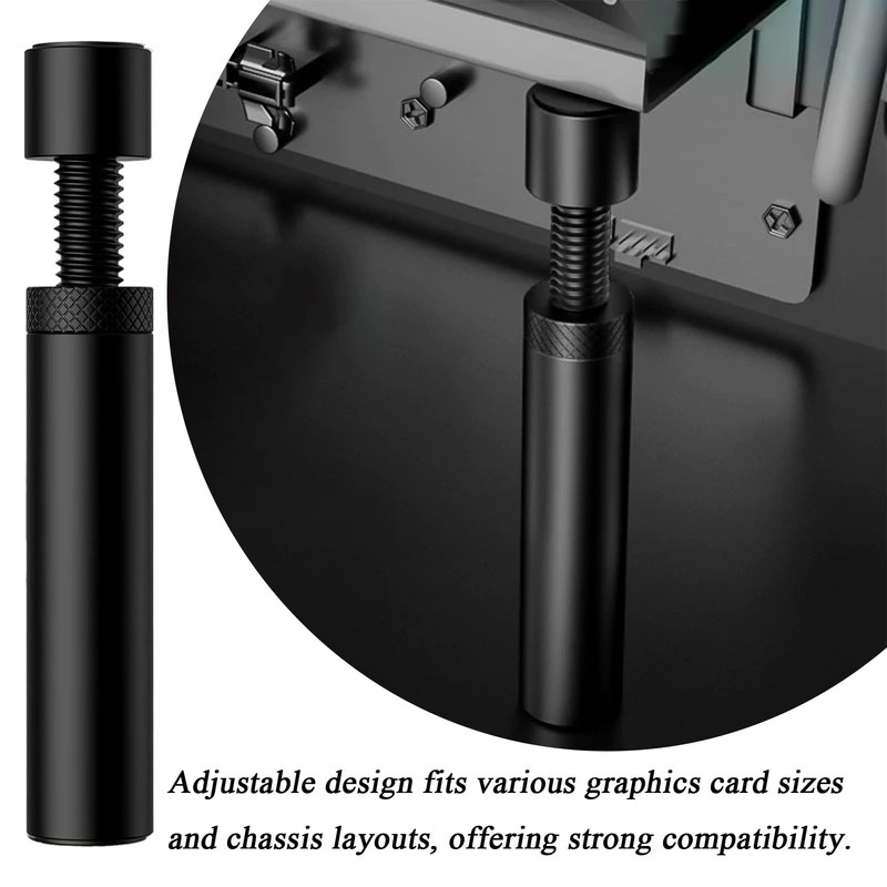 HJDJBD Black Graphics Card Holder, GPU Holder, Bracket, Holder, Support,
