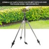 Stainless Steel Ground Insert Zinc Sprink Water Watering Sprinkler Sprayer