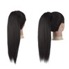 Feshfen 40 cm Ponytail Extensions, Straight, Long Ponytail Extension Hairpiece,
