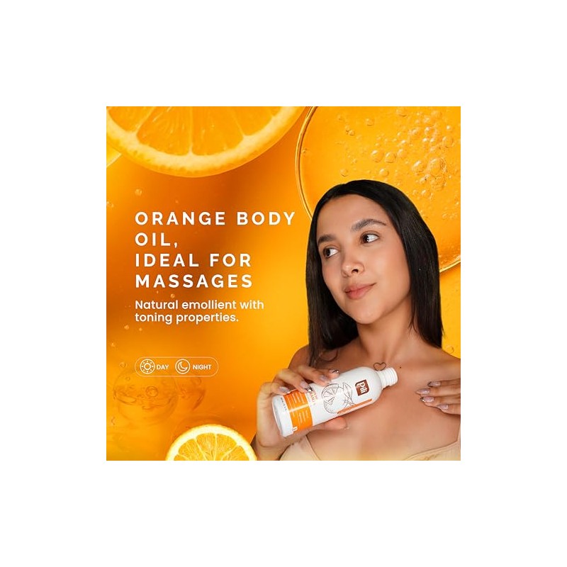 Pili Natural Orange Oil - Skin Tonic and Moisturizer -