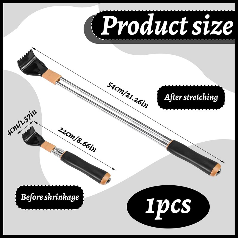 Telescopic Back Scratcher, Scratching Hand Back Scratcher, Back Scratcher, with