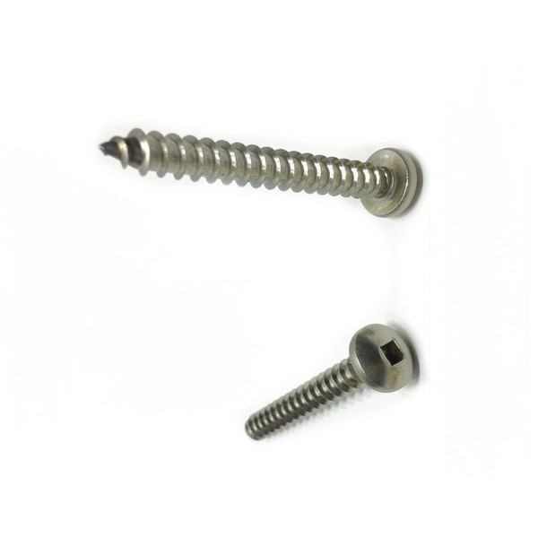 KolotovichTool Pack of 100, 14 x 2 Sheet Metal Screws