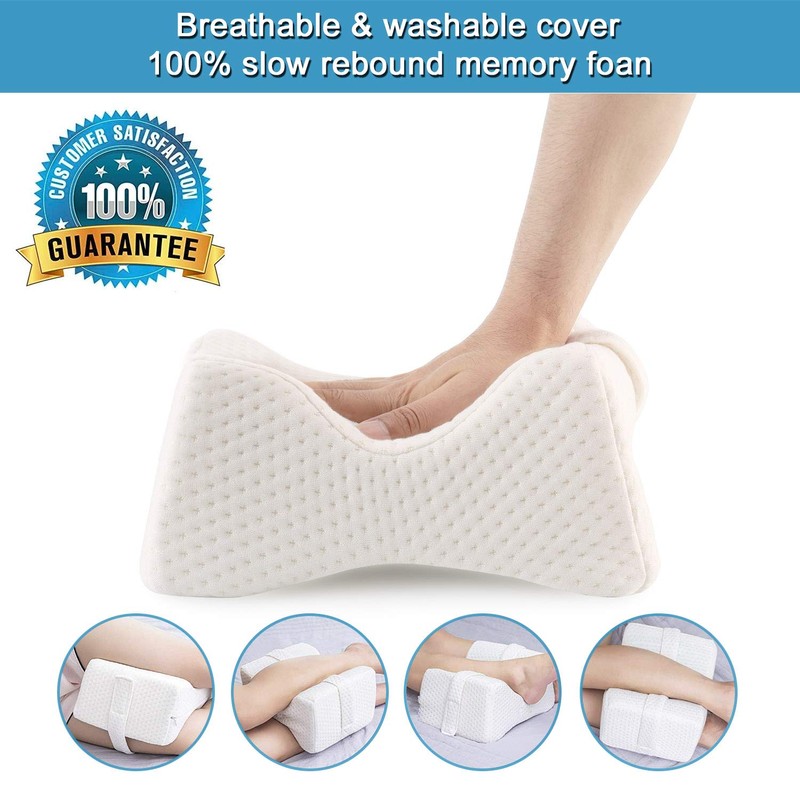 Omasi Ergonomic Knee Cushion For Side Sleepers, Orthopaedic Leg Cushion,