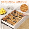 Lifewit Utensil Organizer for Kitchen Drawer, Expandable Cooking Utensil Tray,