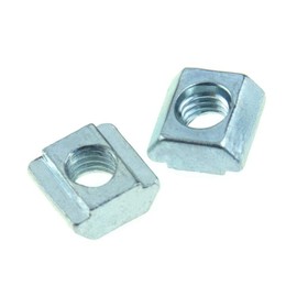 Tuercas de ranura deslizante en T Binzzo Serie 20 M5 roscado diapositiva preensamblada para marco de extrusiones de aluminio de 20 x 20 con perfil 2020 Sereis ranura de 6 mm para router CNC Router Build Rail impresora 3D 60pcs