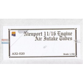 Copper State Models CSMA32-020 1:32 Copper State Models Nieuport 11/16 Engine Air Intake Tubes
