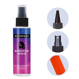 Tape in Extension Remover Spray，Hair Glue Remover Fast Acting, Wig Glue Remover, Lace Glue Remover, Hair Solvent for Lace Wig, Closure Hairpiece&Toupee Systems (118ml)