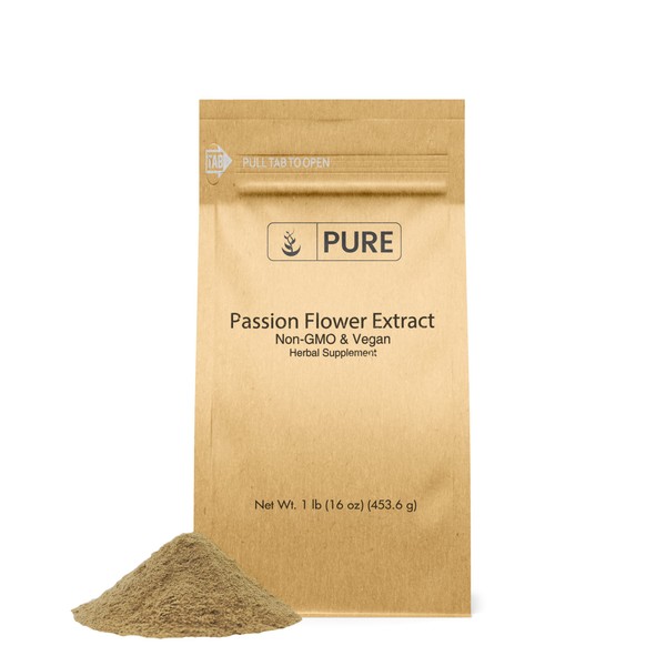 Pure Original Ingredients Passion Flower Extract (1lb) Pure and Natural, Non-GMO, Gluten-Free