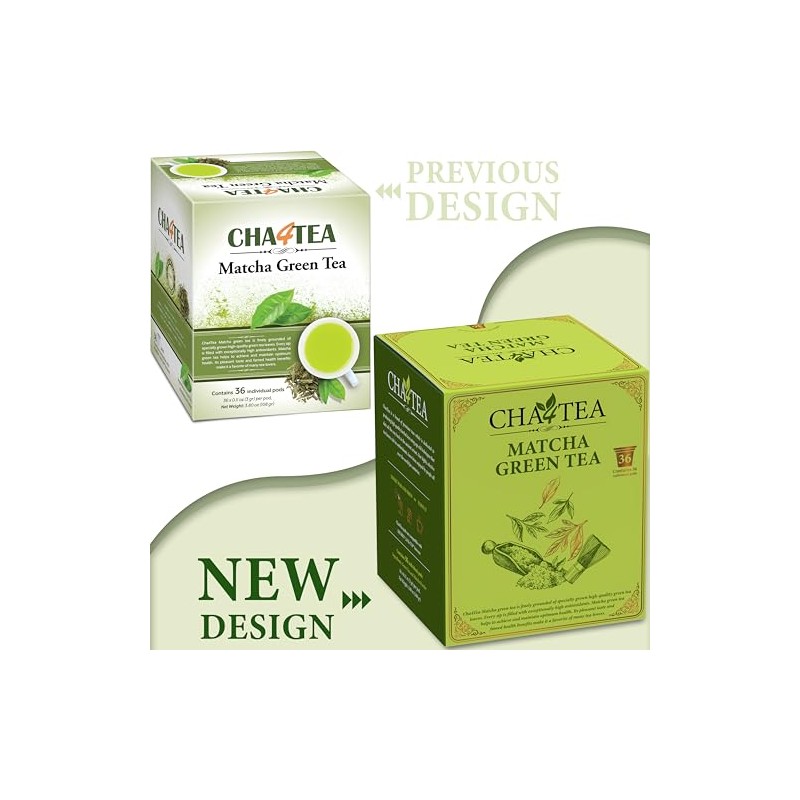 Matcha Green Tea Pods for Keurig - 36 Count