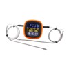 F Fityle BBQ Digital Meat Timer Thermometer Double Channel Barbecue