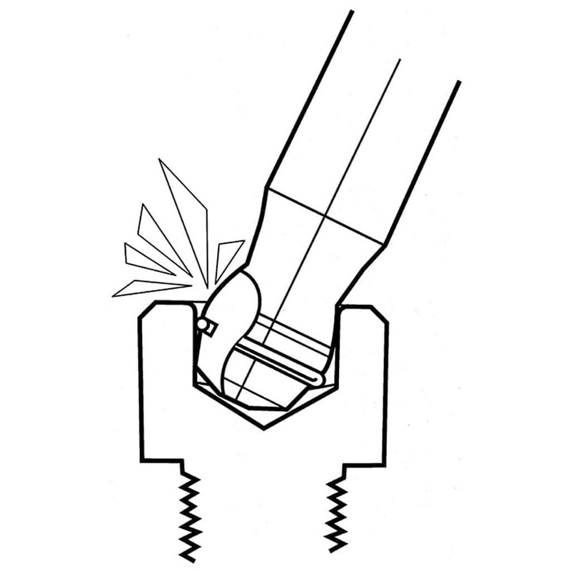 Teng 5105025 2.5mm T-Handle Hex Driver