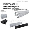 LABA-TEX Water-Activated Flood Barrier - No Sand Required, Efficient Solution