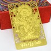 Fengshuibringluck Feng Shui Wealth Talisman Gold Amulet Card