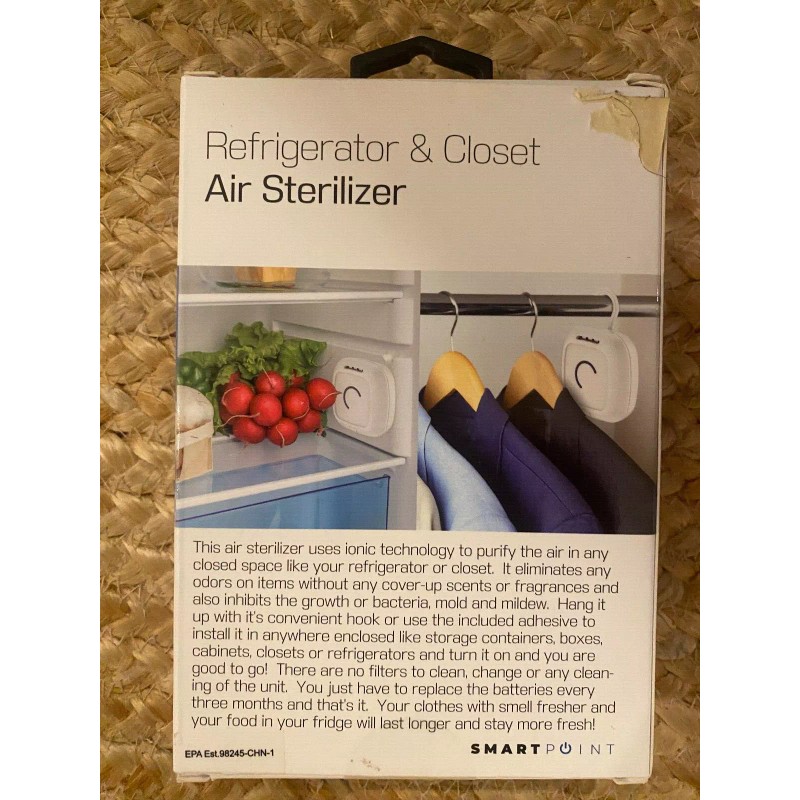Smartpoint Refrigerator & Closet Air Sterilizer
