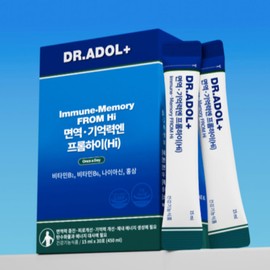 Doctor Adol Dr. Adol From High Red Ginseng Vitamin B Stick Nutrition 30 Packets / 닥터아돌 프롬하이 홍삼 비타민B 스틱 영양제 30포