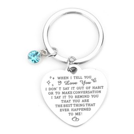 SHTALHST Soulmate Keychain,Couple Keychain,Soulmate gifts,Stainless Steel Keychain Gift for Couples,Perfect Anniversary and Valentine's Day Gift for Boyfriend, Girlfriend, Husband, Wife