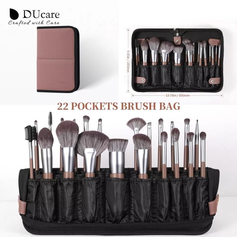Ducare 22pc Brocha De Maquillaje Con Bolsa Cepillo Cosmético
