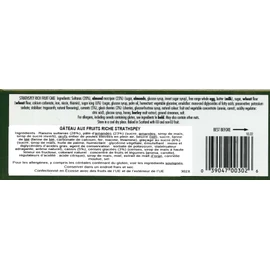 Walker's Shortbread Strathspey Rich Holiday Fruit Cake, Luxury Holiday Treat, 17.6 Oz Box