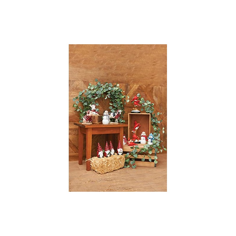 Gallerie II Winged Cardinals Figurine Red