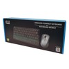 Adesso Wireless Keyboard and Mouse Combo with Air Mouse and