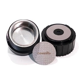CONQUECO Cámara de café en polvo – Cámara de café molido para máquina espresso portátil de 12 V (máximo 12 g de café en polvo)