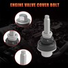 Tornillo de tapa de válvula de motor compatible con Ford
