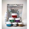 Glitterbeard, 6 COLOUR SET Beard Glitter Kit, Beard Oil +