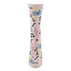MeMoi Musical Notes Rayon Blend Crew Sock Black 9-11