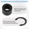 Rubber Roller Replacement for Cricut Maker, 8 Pcs Rollers and