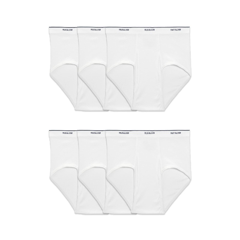 Fruit of the Loom Men's Underwear Briefs, Tag Free &