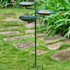Aifeorzo 43" H Bird Baths for Outdoors, Free Standing Bird