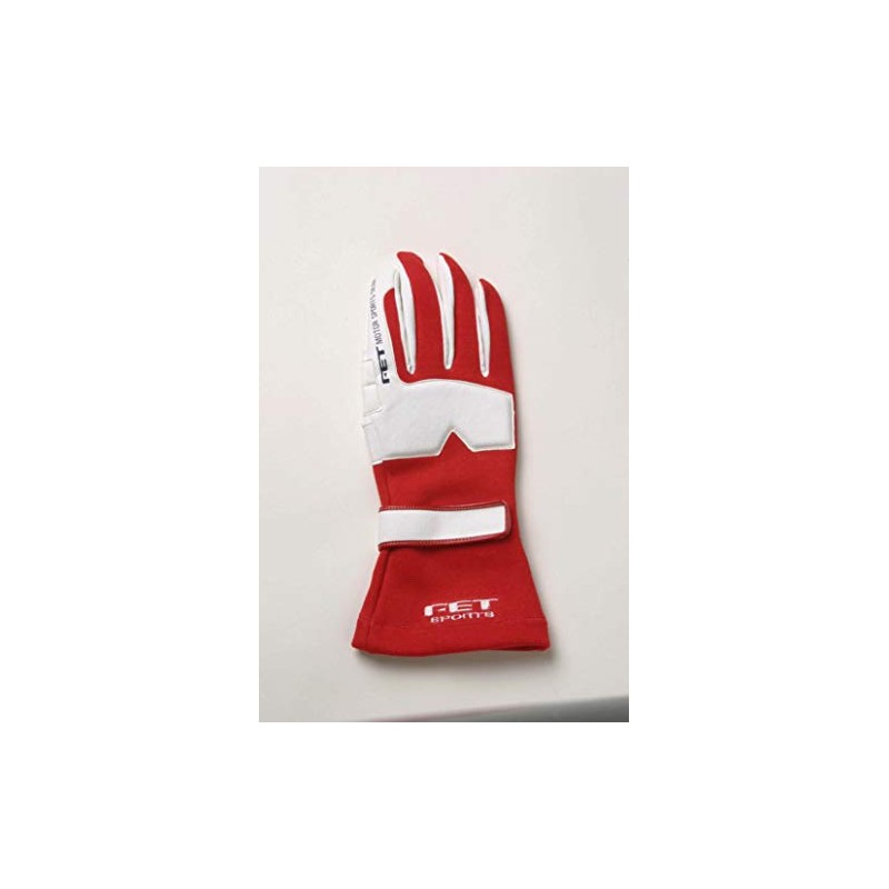 Asahi Rise FT3DGL11 FET Sports Gloves Racing Gloves 3D RD/WH