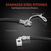 A-Premium Brake Hydraulic Hose Compatible with Dodge Nitro 2009-2011 Jeep