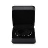Oirlv PU Leather Bracelet Box Black Bangle Organiser Box Bangle