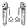 EIOFEVY Aluminum Passenger Rear Footrests Foot Pegs for Yamaha for