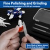 WISEPRO 3 PCS Hobby Model Glass Polishing Files, Hobby Files