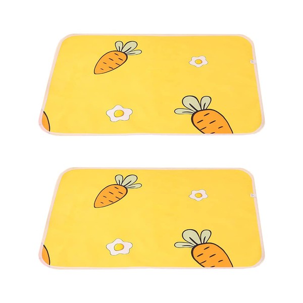 LizCeyMD 2 Pcs Waterproof Machine-Washed and Reused Guinea Pig Bedding