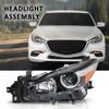 ALLGOOD Projector Headlights Assembly Halogen Left Side w/o Bulb Compatible
