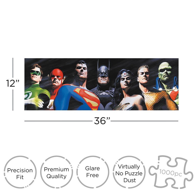 NMR 73058 Justice League Puzzle, Multi-Colour
